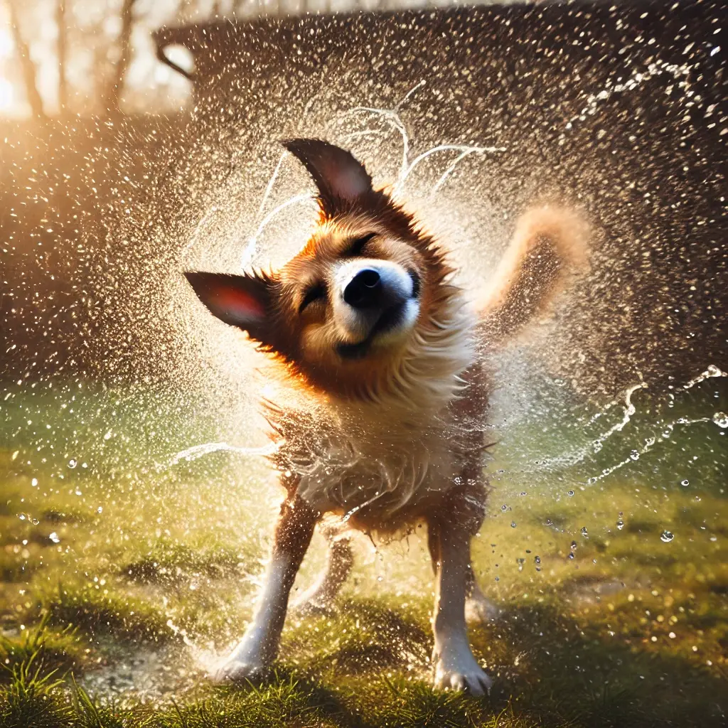 Schütteln bei Hunden