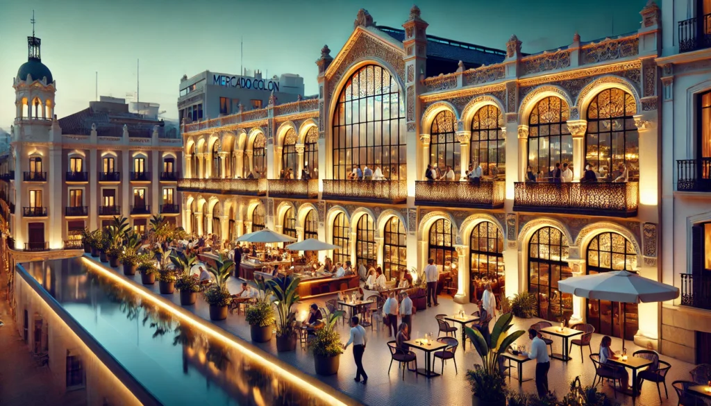 Mercado Colón NAchtleben in Valencia