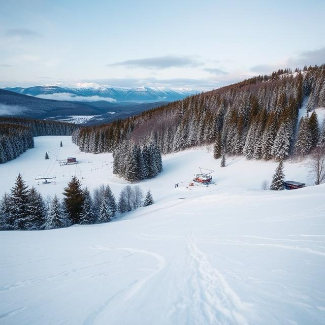 Platak – Skifahren mit Meerblick 
Skiegebiet in Kroatien