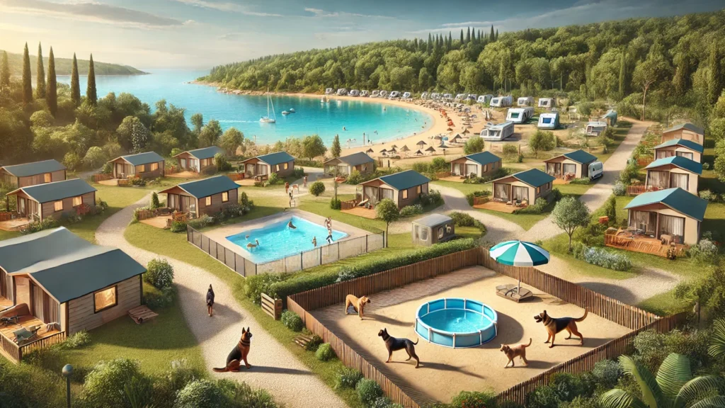 Camping in Istrien mit hund 