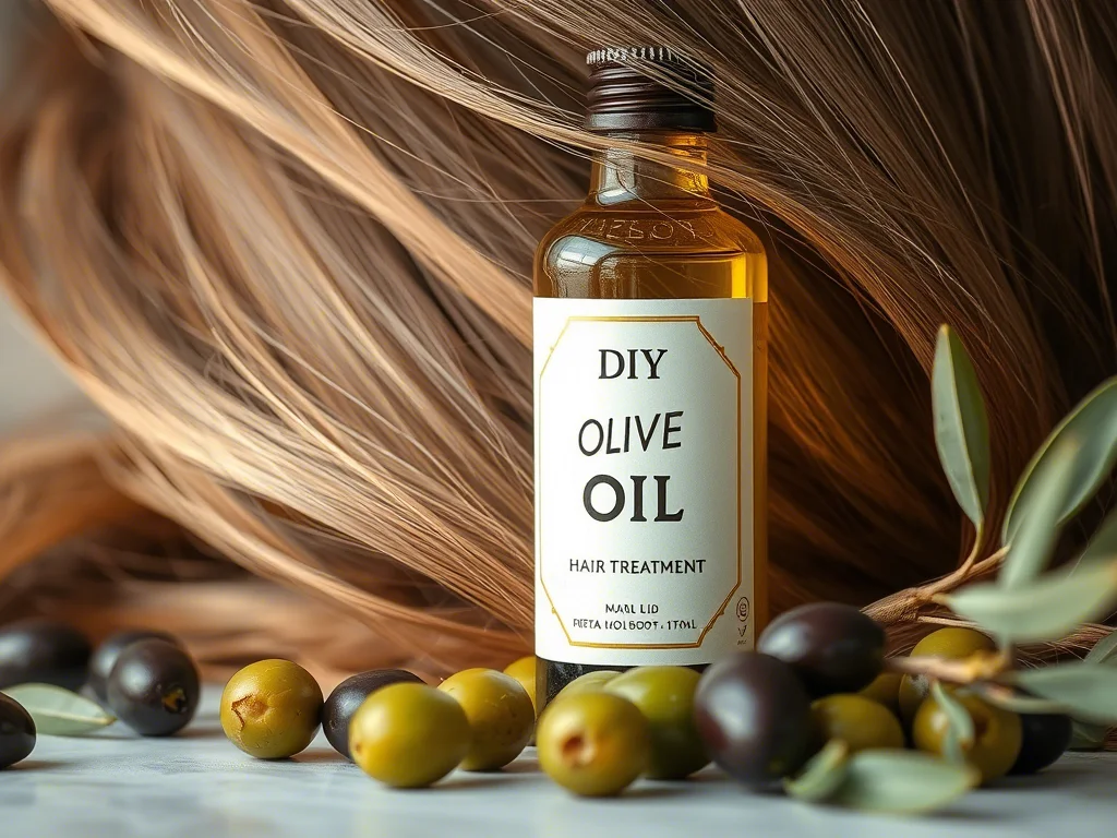 Haarkur aus Olivenöl